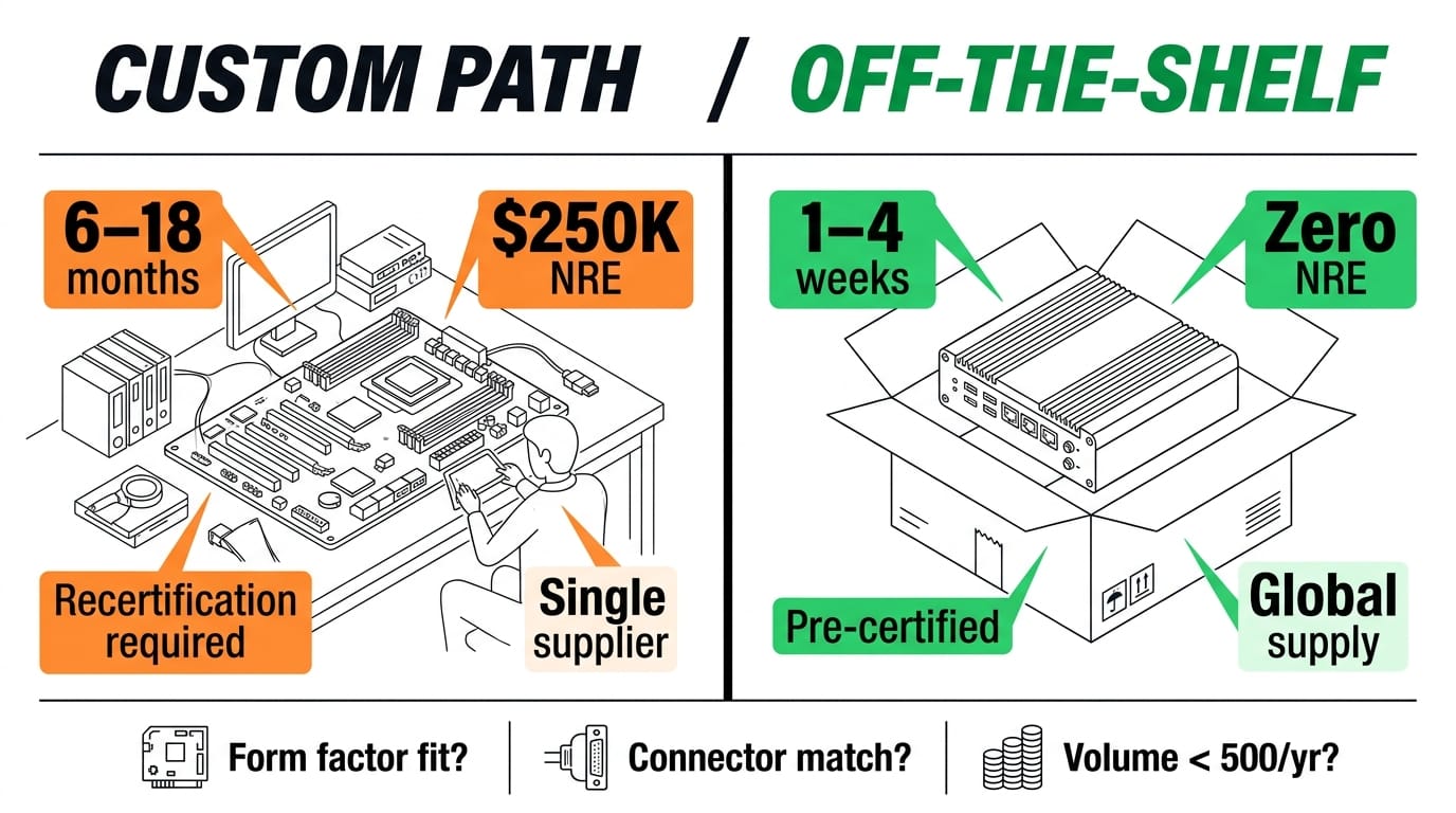 Industrial PC strategy outcomes: wrong path vs right path