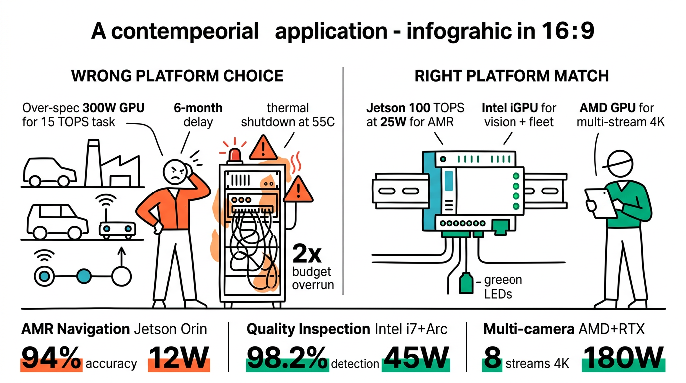 Platform selection impact: wrong choice vs right match