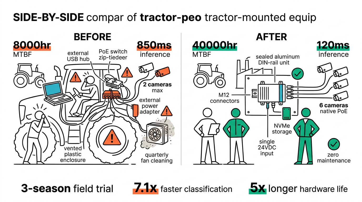 Before vs After: Precision Agriculture Deployment
