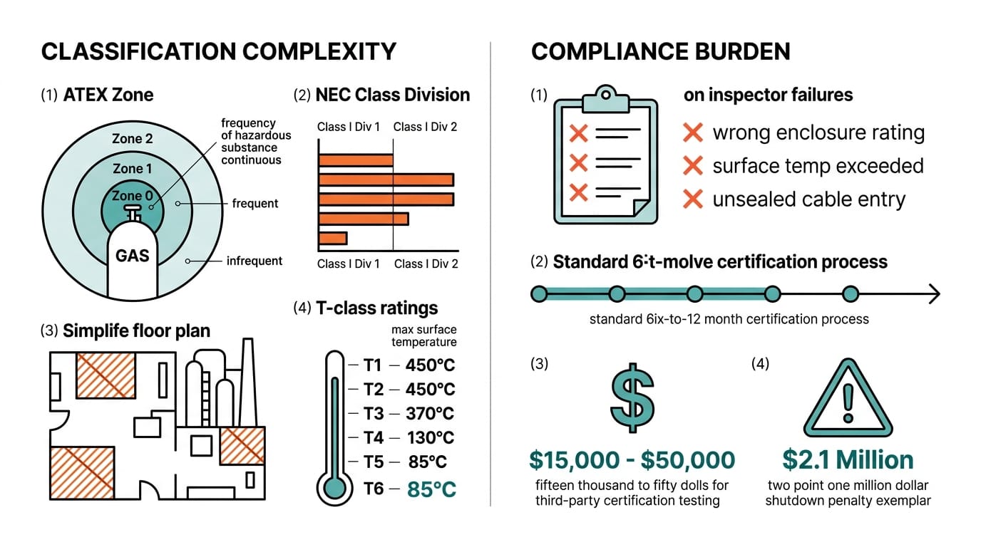 Hazardous Location Classification Requirements