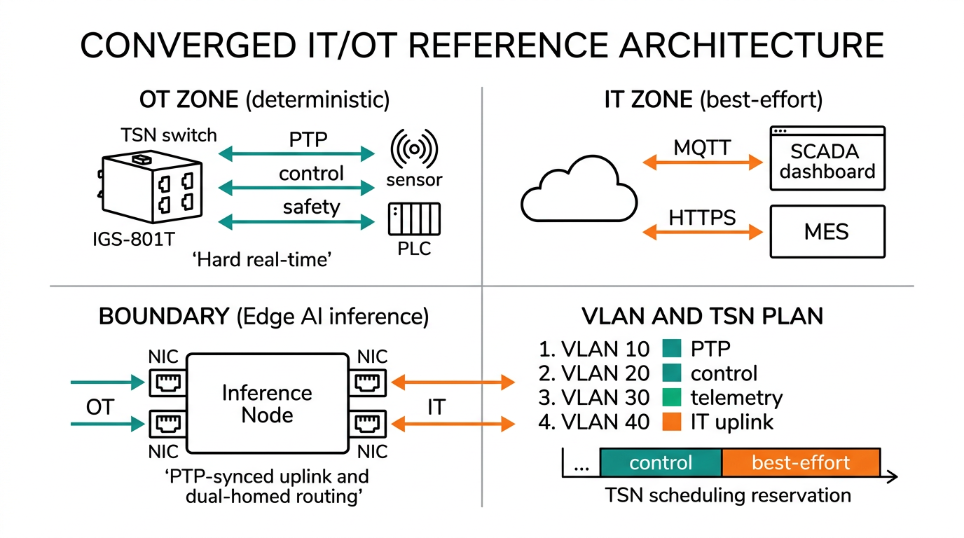 Converged IT/OT reference architecture