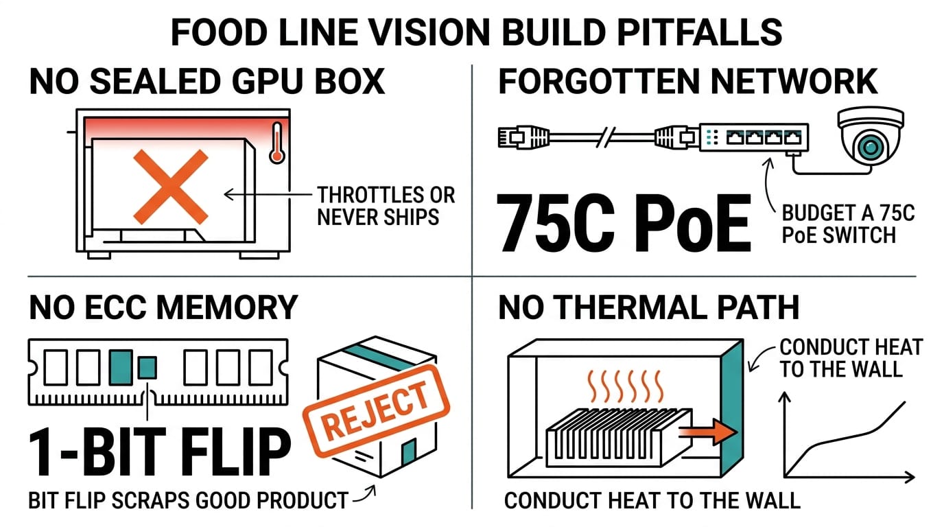 Four pitfalls that sink food line vision builds