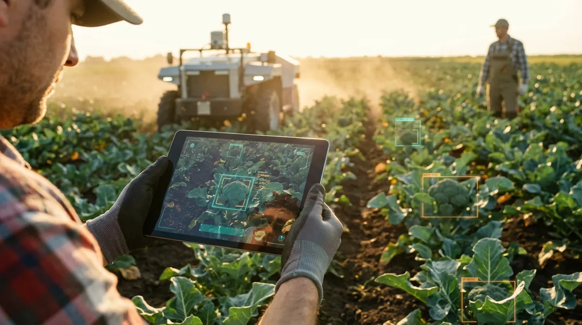 Broccoli Harvesting Robot Overcomes 50°C Thermal Throttling with Neousys Edge AI