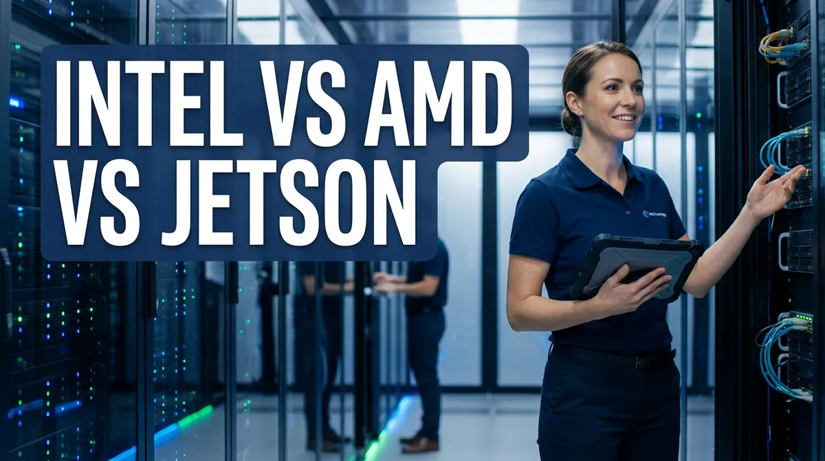 Intel vs AMD vs Jetson: Choosing the Right Edge AI Platform for Industrial Deployment