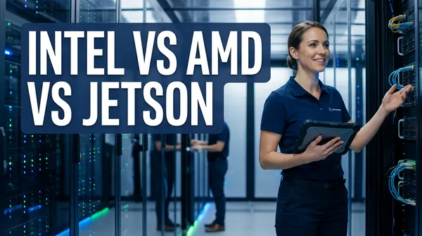 Intel vs AMD vs Jetson: Choosing the Right Edge AI Platform for Industrial Deployment