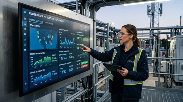 Designing Rugged Edge AI Systems for Outdoor Energy and Telecom Deployment