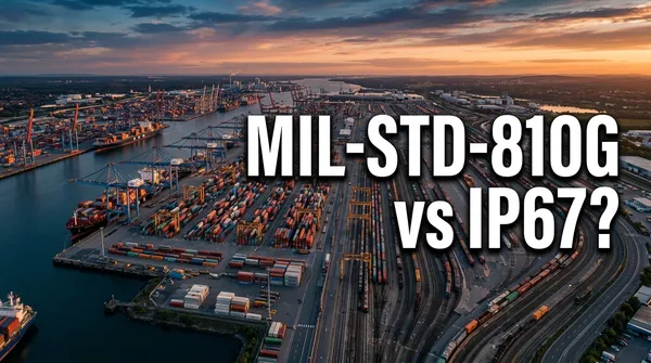 MIL-STD-810G vs IP67 vs IP69K: Which Ruggedness Rating Do You Need?