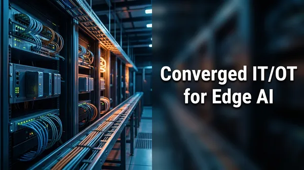 How to Design a Converged IT/OT Network for Edge AI Inference
